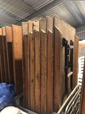 6 x 6ft x 2ft Trestle Tables + Trolley - 5