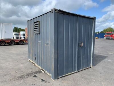 10 x 8 Grey Tool Cabin