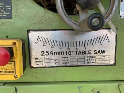 Tuscan Table Saw  - 6