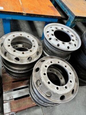 6x 10 Stud Alloy Wheels 