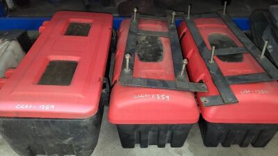 3x Fire Extinguisher Boxes