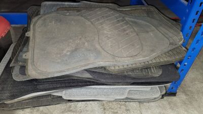 Large Quantity of Rubber & Fabric Lorry Floor Mats