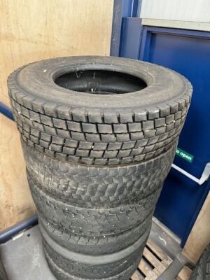 6x Various Wheel Rims & Tyres