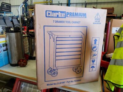 Unused & Unopened Clarke Premium 9 Drawer Tool Chests - 8