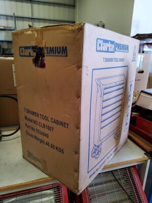 Unused & Unopened Clarke Premium 9 Drawer Tool Chests - 9