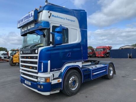2001 Scania R144L 530 V8 Topline 4x2 Tractor Unit