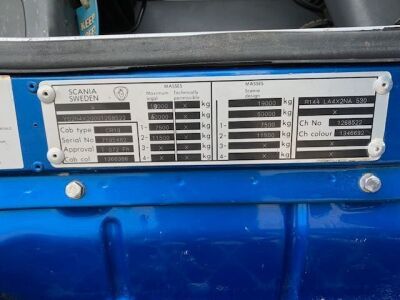 2001 Scania R144L 530 V8 Topline 4x2 Tractor Unit - 13