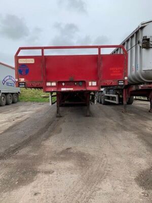 2005 Dennison Triaxle Flat Trailer - 4