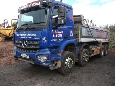 2017 Mercedes Arocs 3240 8x4 Steel Body Tipper