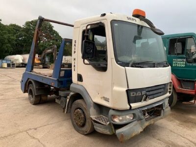 2008 DAF LF45 180 4x2 Skip Loader