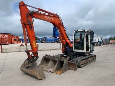 2009 Kubota KX080-3 Mini Digger