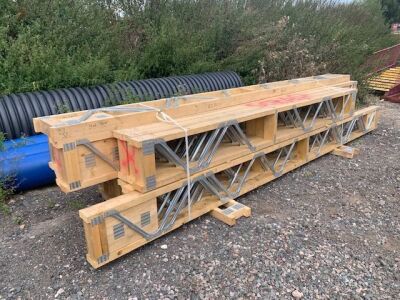 New & Unused Metal Web Roof Joists