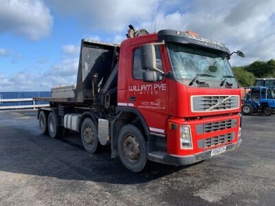 2008 Volvo FM 440 8x4 Hook Loader