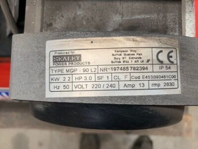 Sealey MDP-90L2 220/240v Air Compressor - 7