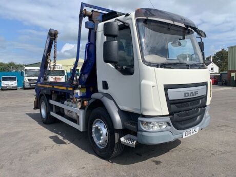 2016 DAF LF 220 4x2 Skip Loader