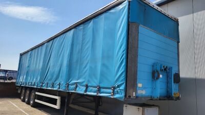 2006 Schmitz Triaxle Euro Liner Curtainside Trailer 