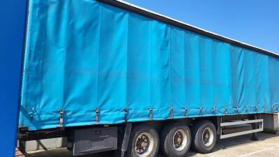 2006 Schmitz Triaxle Euro Liner Curtainside Trailer  - 2