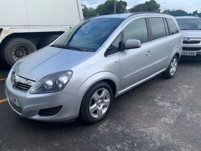 2011 Vauxhall Zafira 7 Seater Car - 2