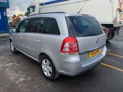2011 Vauxhall Zafira 7 Seater Car - 3