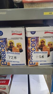 4x New Britax Beacons