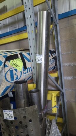 3x Pieces of Exhaust Stacks & Heat Sheild