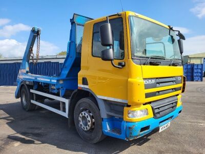 2013 DAF CF 65 4x2 Skip Loader