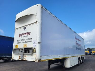 2009 Cartwright Triaxle Box Van Trailer - 2