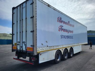 2009 Cartwright Triaxle Box Van Trailer - 4