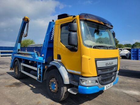 2014 DAF LF250 4x2 Skip Loader