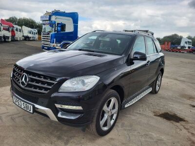 2013 Mercedes ML350 Bluetec Car