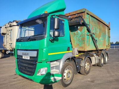 2015 DAF CF460 8x4 Hook Loader - 2