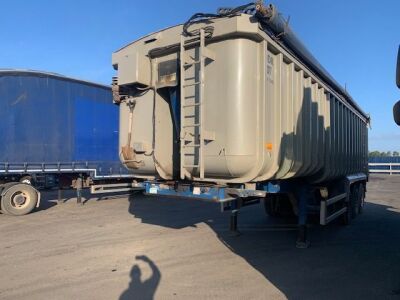 2011 Wilcox Triaxle Alloy Body Tipping Trailer - 2