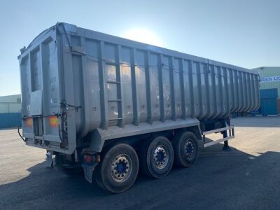 2011 Wilcox Triaxle Alloy Body Tipping Trailer - 3