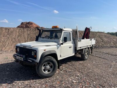 2005 Land Rover Defender 130 Crane Dropside Pickup - 2