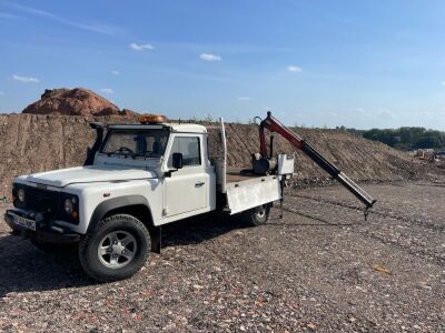 2005 Land Rover Defender 130 Crane Dropside Pickup - 3