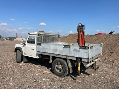 2005 Land Rover Defender 130 Crane Dropside Pickup - 4