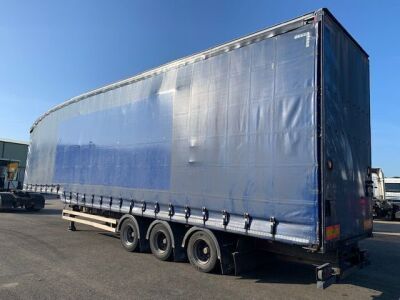 2010 SDC Double Deck Triaxle Curtainside Trailer - 4