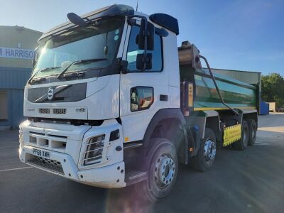 2019 Volvo FMX 410 8x4 X-High B-Ride Steel Body Tipper - 2