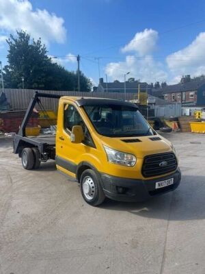 2017 Ford Transit 4x2 Skip Loader