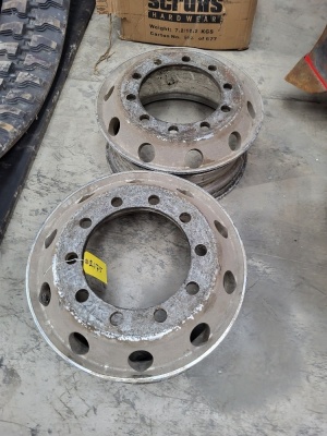 2 x Alloy Truck Rims