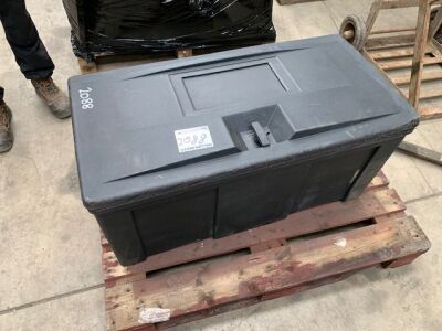 Plastic Storage Box - Contents Included