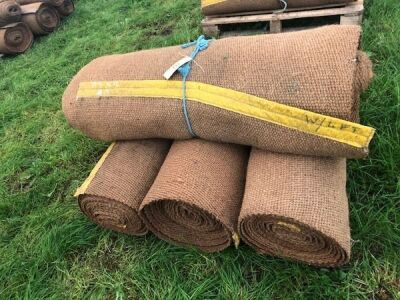 4 Rolls of 4Ft Natural Matting 