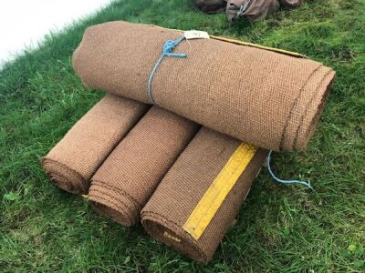 4 Rolls of 4Ft Natural Matting  - 3