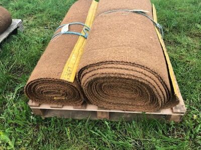 2 Rolls of 3'6" Natural Matting  - 2