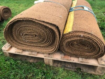 2 Rolls of 3'6" Natural Matting  - 4