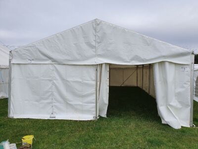 6 x 12 Aluminium Framed Marquee - 2