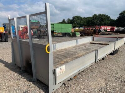 2024 6.5m Aluminium Dropside Flat Body