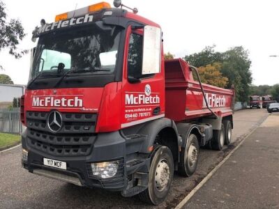 2014 Mercedes Arocs 3240 8x4 Steel Body Tipper