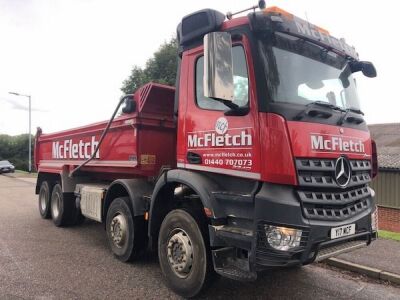 2014 Mercedes Arocs 3240 8x4 Steel Body Tipper - 2