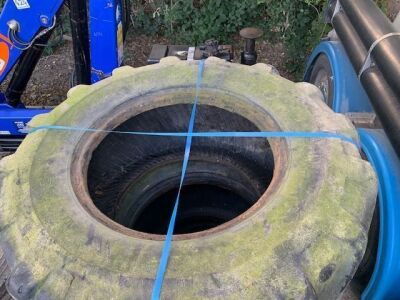 4 x Part Worn Dumper Tyres - 3